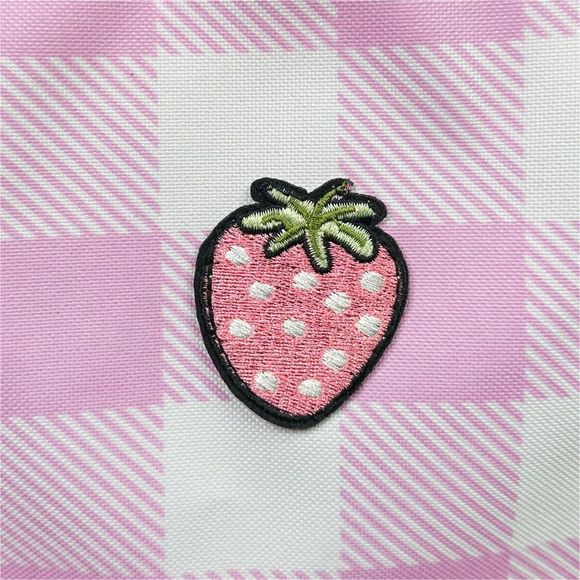 Metropack Pink & White Strawberry Patch Backpack - Picture 2 of 7